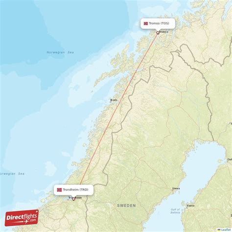 direct flight to tromso|$384 Cheap Flights to Tromso (TOS) .